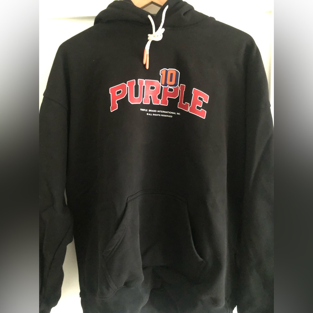 Purple Brand Oversized Hoodie